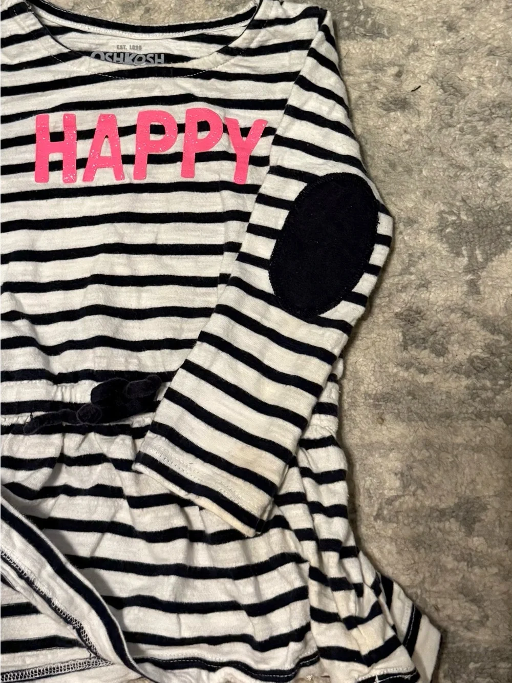OshKosh B'gosh 18M Striped Baby Girl Dress